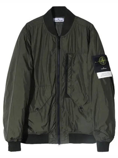 Crinkle Labs Recycled Nylon Primaloft Bomber Jacket - STONE ISLAND - BALAAN 1