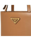 Triangle Logo Tote Bag Brown - PRADA - BALAAN 8