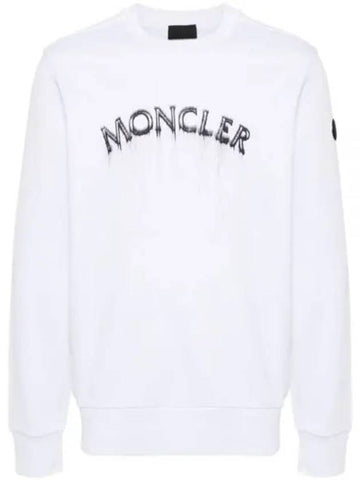 24 8G00004 809KR 001 Logo Patch Sweatshirt - MONCLER - BALAAN 1