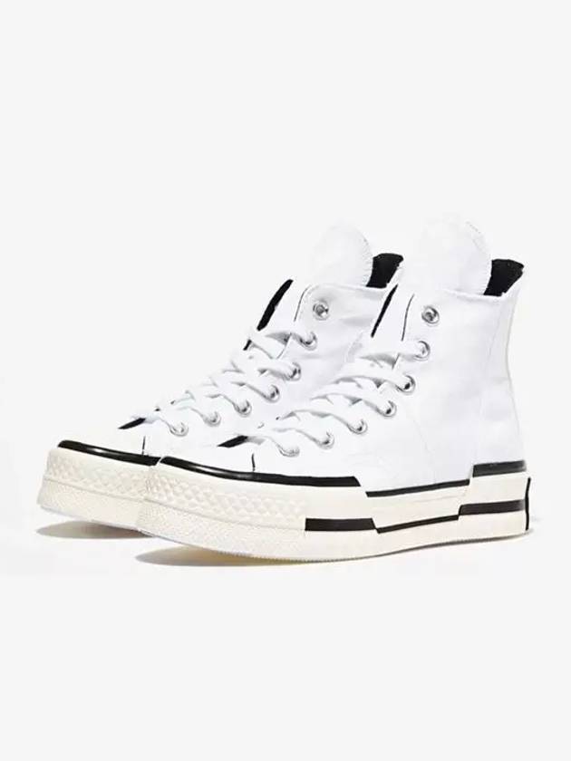 Chuck 70 Plus Color Change High Top Sneakers White - CONVERSE - BALAAN 2