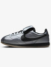 Cortez Leather SE Metallic Cool Gray Black HQ3490 099 - NIKE - BALAAN 2