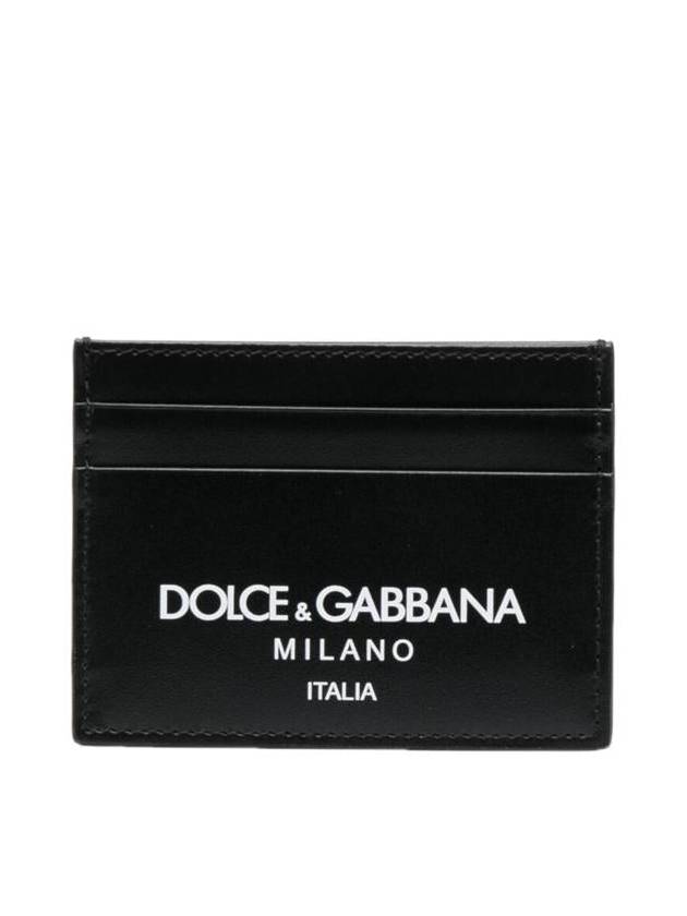 Logo Print Card Wallet - DOLCE&GABBANA - BALAAN 2