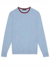 Crew Neck Merino Wool Sweater Sky - G/FORE - BALAAN 2