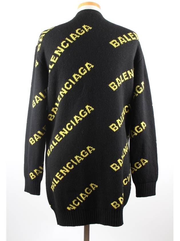 multi logo cardigan - BALENCIAGA - BALAAN 4