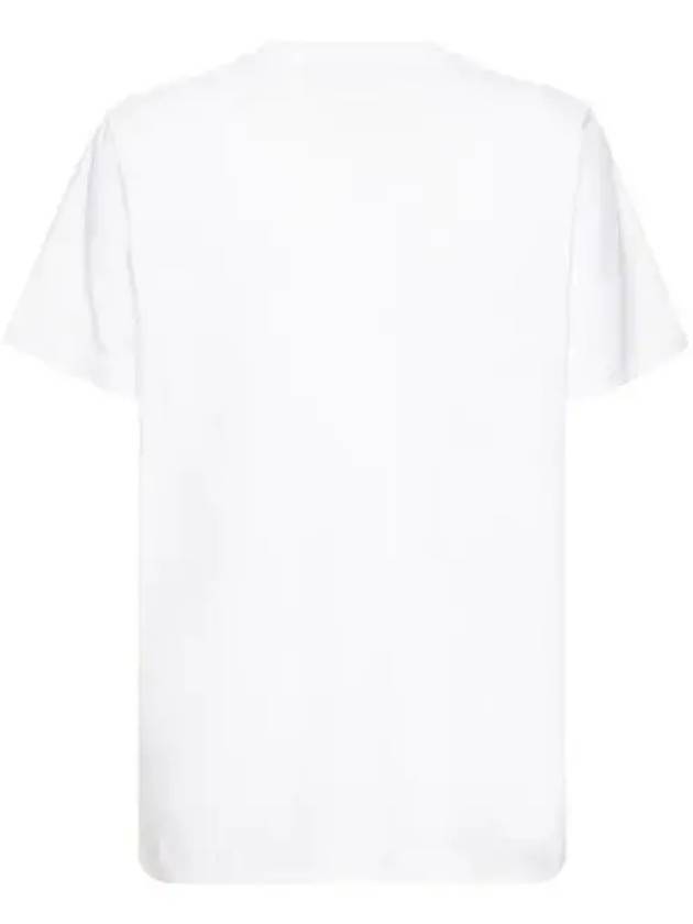 University City Off Love Organic Cotton Jersey Short Sleeve TShirt - GANNI - BALAAN 3