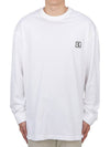 Men s back logo long sleeve t shirt white - WOOYOUNGMI - BALAAN 3