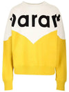 HOUSTON Brushed Sweatshirt Yellow SW0006FA A1M08E 10YW - ISABEL MARANT - BALAAN 2