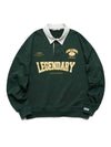 Legendary Rugby Sweatshirt Dark Green - YCW - BALAAN 1