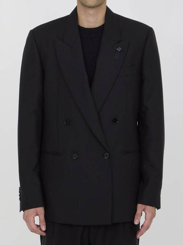 Wool And Mohair Jacket - RVR LARDINI - BALAAN 1