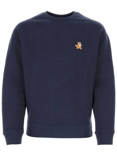 Fox Cotton Sweatshirt Navy - MAISON KITSUNE - BALAAN 2