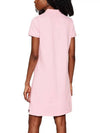 Women's Pony Logo Midi Dress Pink - POLO RALPH LAUREN - BALAAN 5