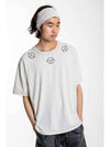 Men's Three Faced T shirt ivory whyso06 - WHYSOCEREALZ - BALAAN 7