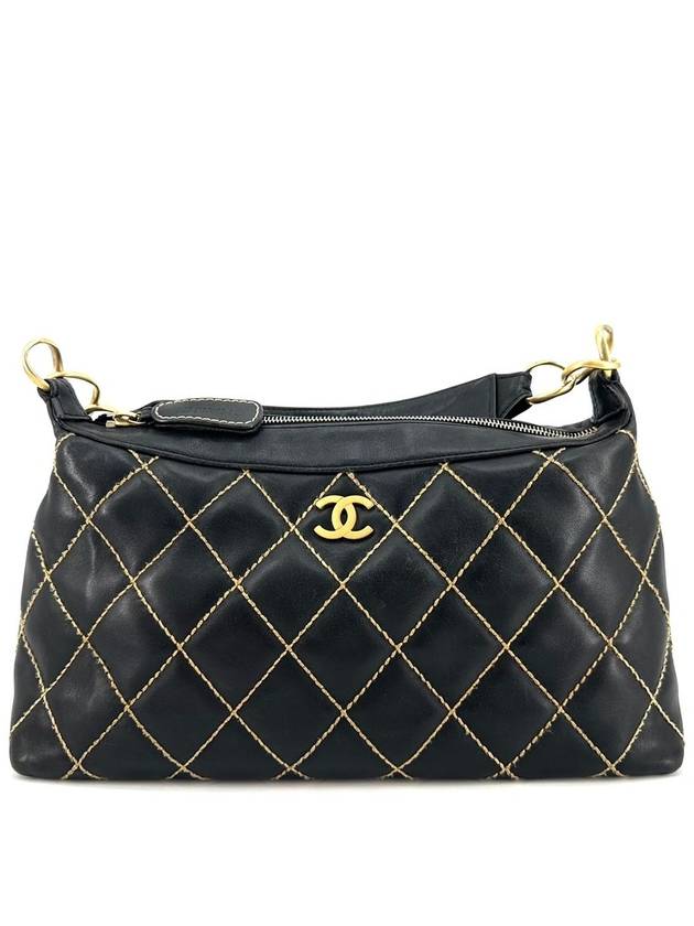 Wild Stitch Hobo Bag Shoulder - CHANEL - BALAAN 3