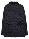 Ashby Quilted Jacket Black - BARBOUR - BALAAN 3