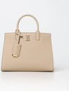 Mini Frances Leather Tote Bag Beige - BURBERRY - BALAAN 2