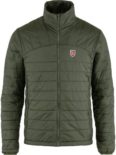 Men's Expedition X-Latt Padded Zip-Up Jacket Deep Forest - FJALL RAVEN - BALAAN 2