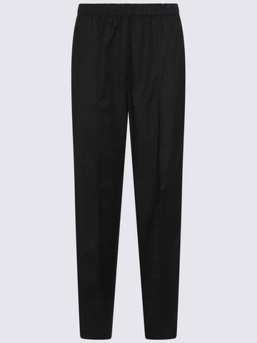 Fabiana Filippi Black Wool Pants - FABIANA FILIPPI - BALAAN 1