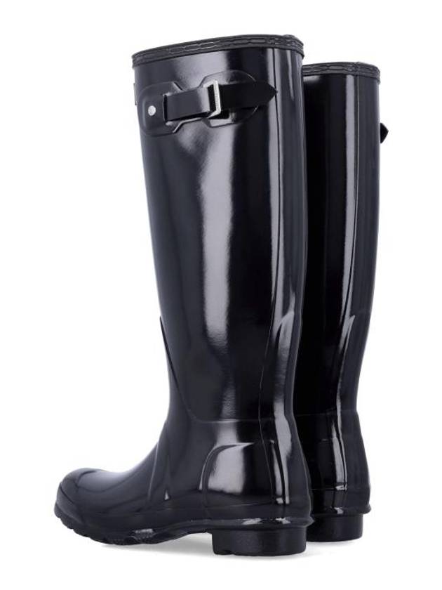 Original Tall Gloss Rain Boots Black - HUNTER - BALAAN 5