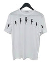 Thunder Short Sleeve T-Shirt White - NEIL BARRETT - BALAAN 1