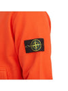 Garment Dyed Hoodie Lobster Red - STONE ISLAND - BALAAN 10