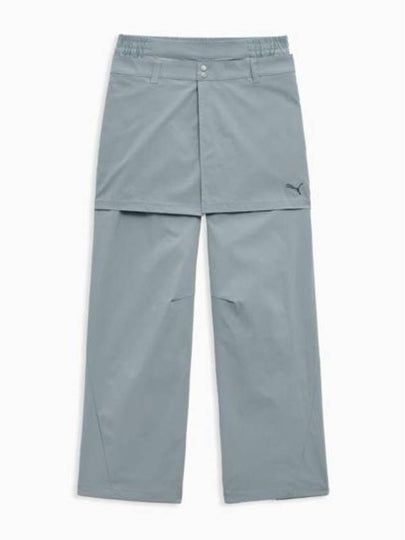 Dare To Woven Straight Pants Grey - PUMA - BALAAN 2