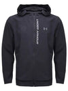 Outrun The Storm Hooded Jacket Black - UNDER ARMOUR - BALAAN 1