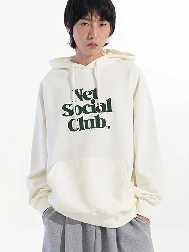 VIVID OG LOGO HOOD IVORY - NET SOCIAL CLUB - BALAAN 4