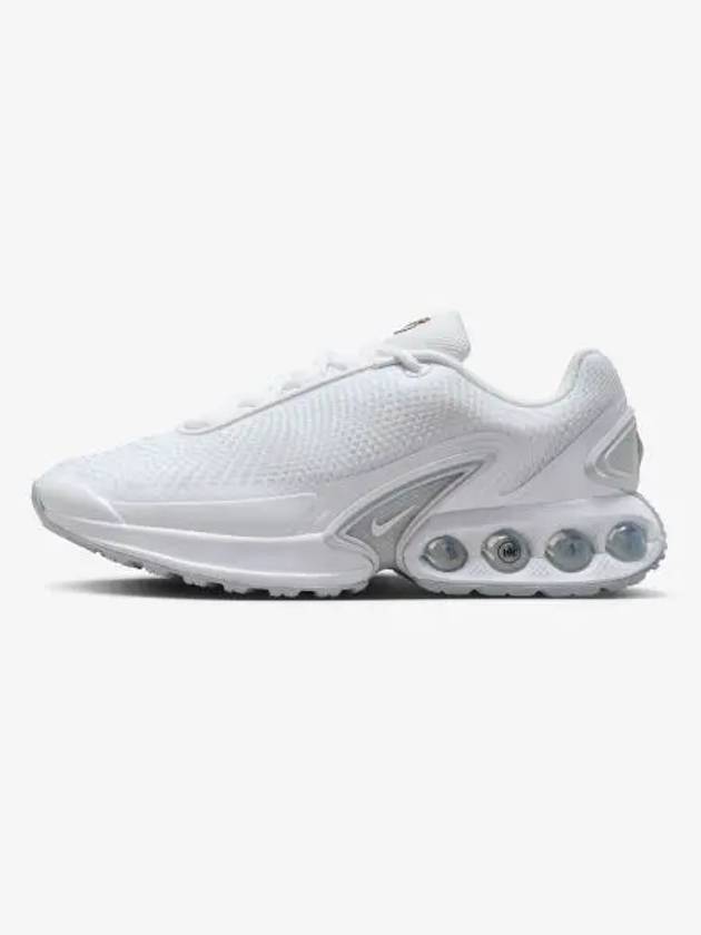 Air Max DN Low Top Sneakers Metallic Silver White - NIKE - BALAAN 2