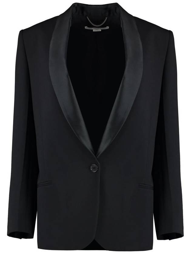 shawl lapel single-breasted blazer 6500263AU701 - STELLA MCCARTNEY - BALAAN 2