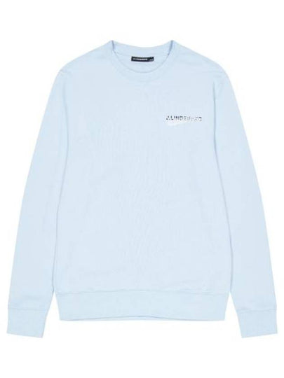 Throw Crew Neck Sweatshirt Light Blue - J.LINDEBERG - BALAAN 2