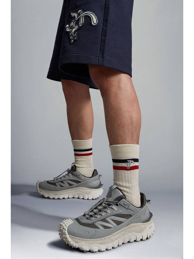 cotton logo socks white - MONCLER - BALAAN 3