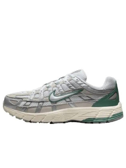 P 6000 Premium Low Top Sneakers Light Bone Green - NIKE - BALAAN 2