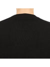 Embroidered Logo Knit Top Black - ALEXANDER MCQUEEN - BALAAN 8