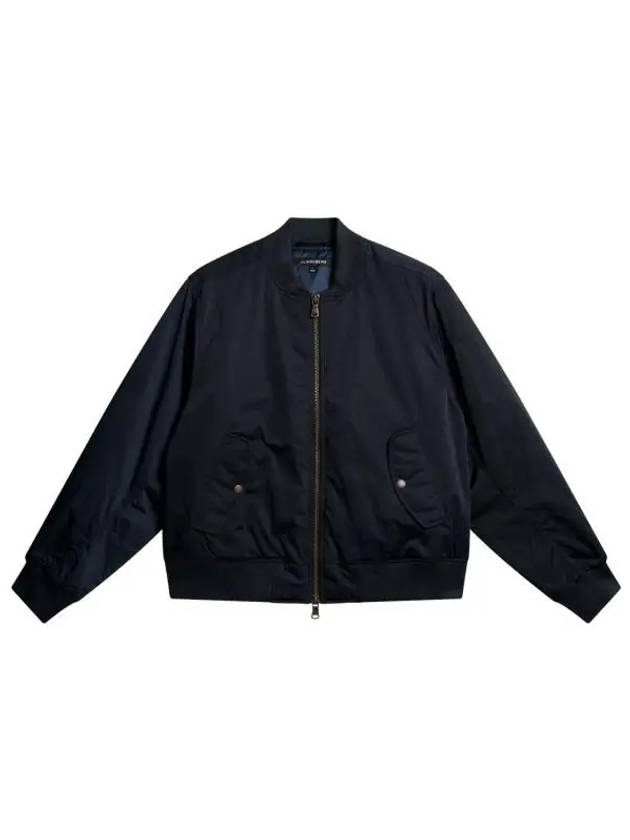 Bradfield Twill Nylon Zip-Up Jacket Navy - J.LINDEBERG - BALAAN 2