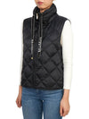 Tregit Water Repellant Technical Canvas Vest Black - MAX MARA - BALAAN 4