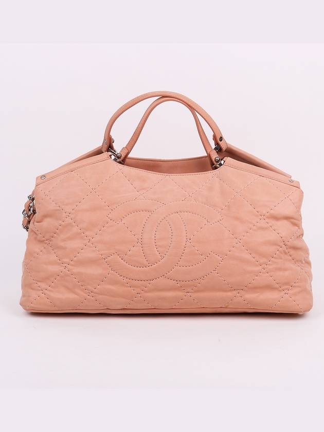 Stitch CC logo 16th chain shoulder bag - CHANEL - BALAAN 1