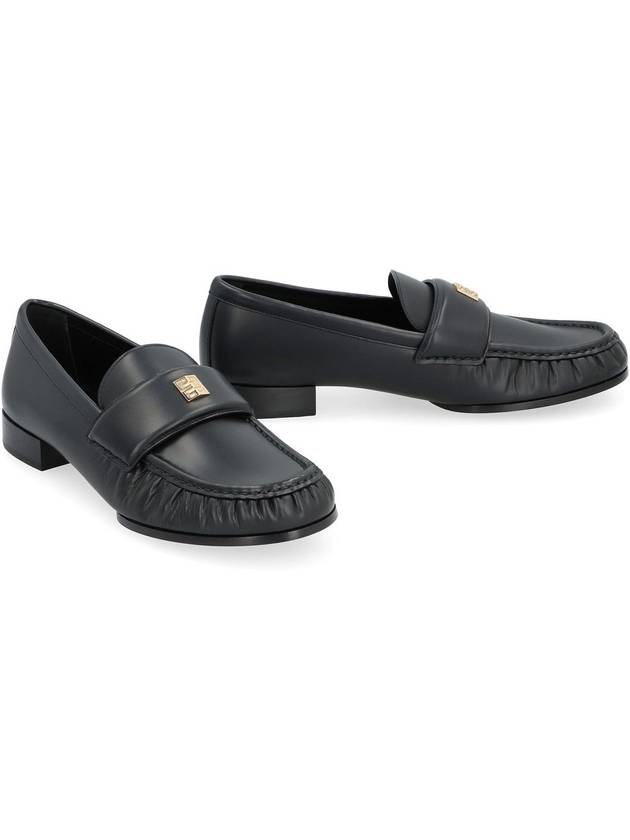 4G Leather Loafers Black - GIVENCHY - BALAAN 4