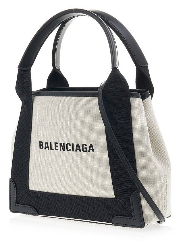 Cabas XS Tote Bag Black Beige - BALENCIAGA - BALAAN 4