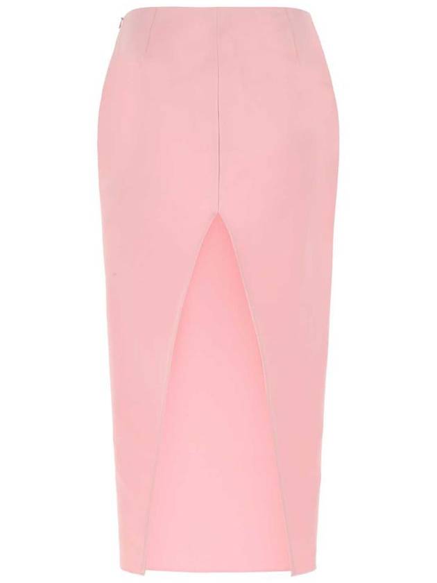 double satin H-line skirt pink - PRADA - BALAAN 3