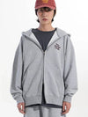 WAVY LOGO HOOD ZIP UP MELANGE - NET SOCIAL CLUB - BALAAN 3