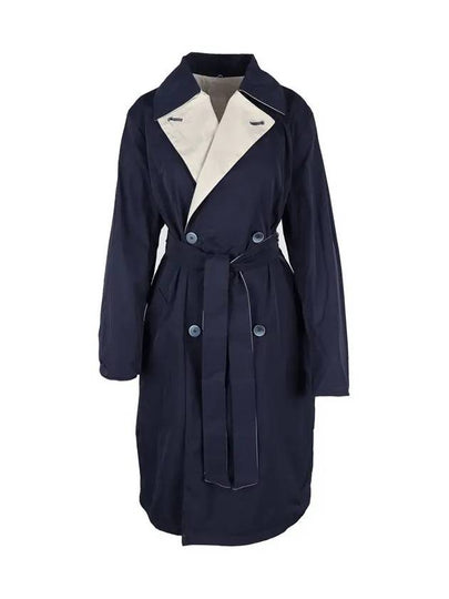 11th Anniversary Semele Trench Coat Navy 60210402 005 - MAX MARA - BALAAN 2