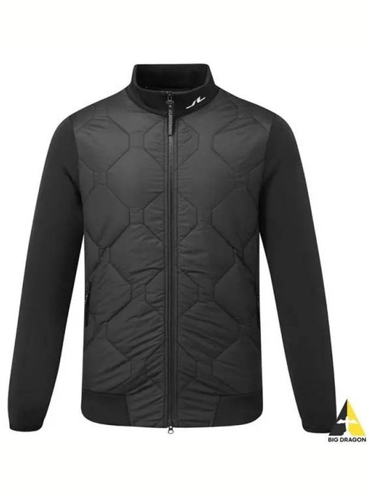 Golf Quilt Hybrid Jacket Black - J.LINDEBERG - BALAAN 2