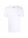 Pony Logo Embroidered Pocket Short Sleeve T-Shirt White Navy - POLO RALPH LAUREN - BALAAN.