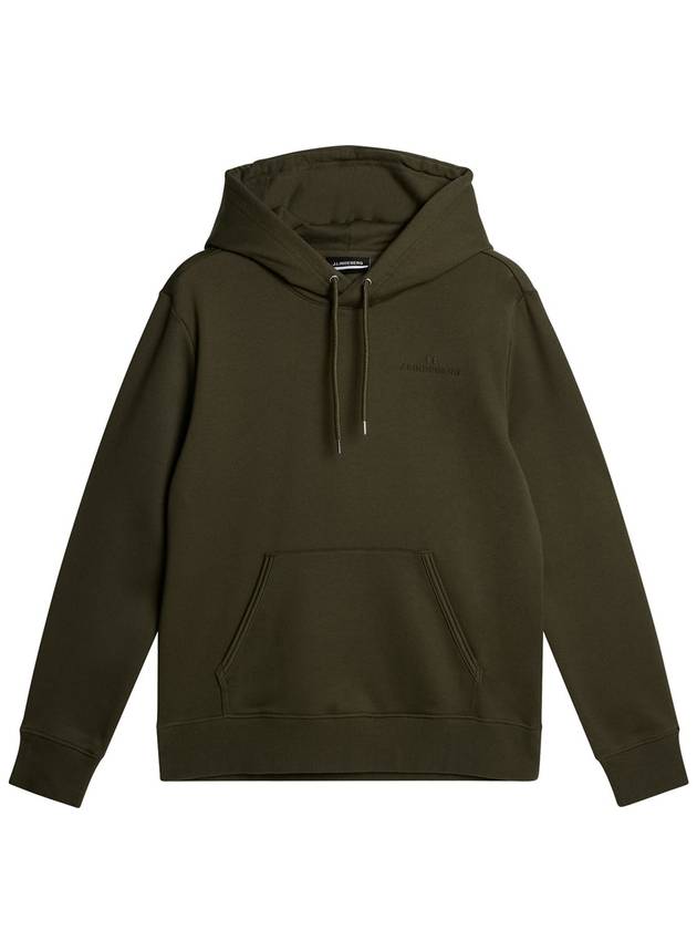 Men's Alpha Hoodie Forest Green - J.LINDEBERG - BALAAN 1