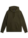 Men's Alpha Hoodie Forest Green - J.LINDEBERG - BALAAN 2