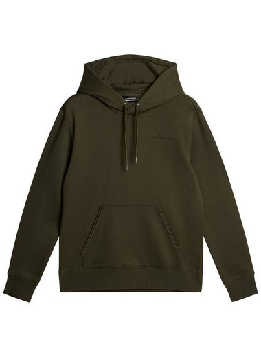 Men's Alpha Hoodie Forest Green - J.LINDEBERG - BALAAN 1