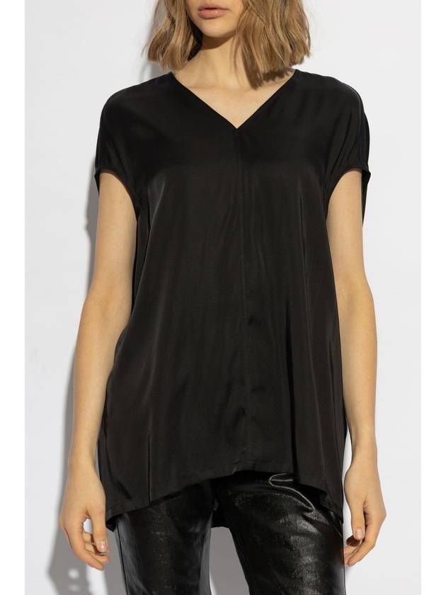 Rick Owens Top Floating, Women's, Black - RICK OWENS - BALAAN 3