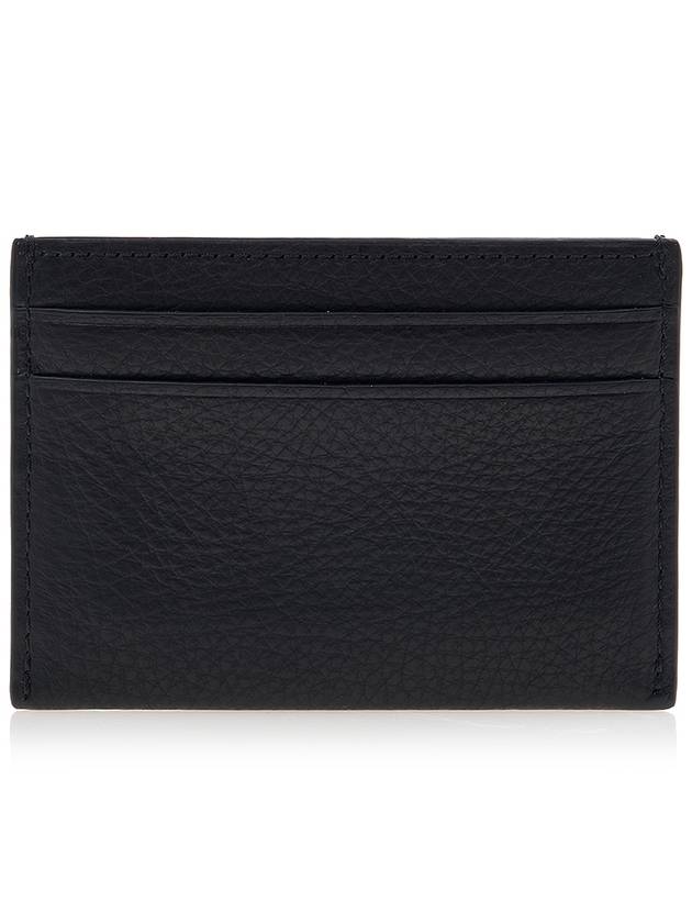 logo print two-tier card wallet black - KENZO - BALAAN.