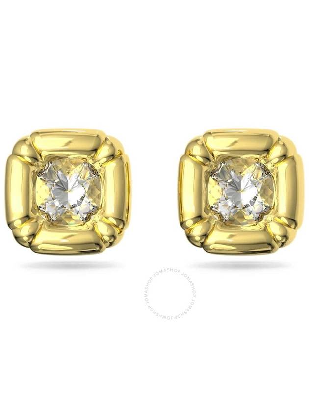 Dulocis Stud Earrings Gold - SWAROVSKI - BALAAN 2