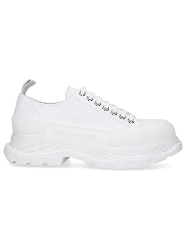 Tread Slick Low Top Sneakers White - ALEXANDER MCQUEEN - BALAAN 1